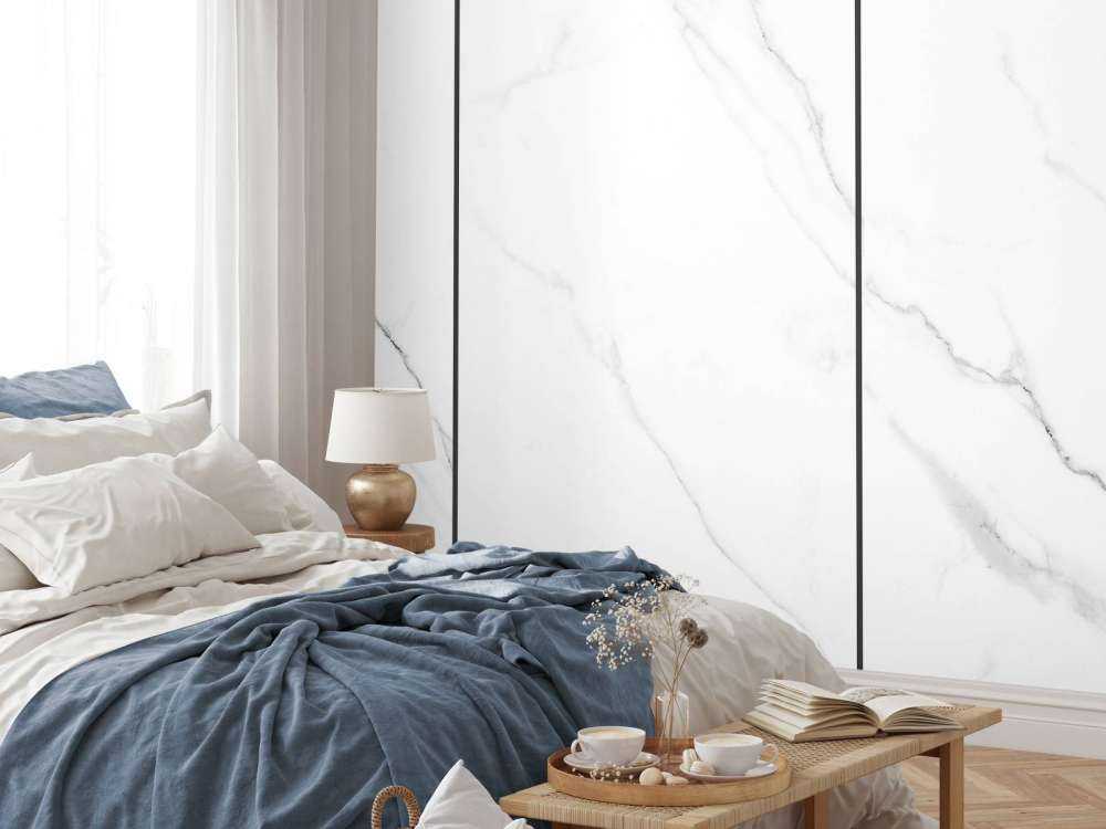 Tiles in white