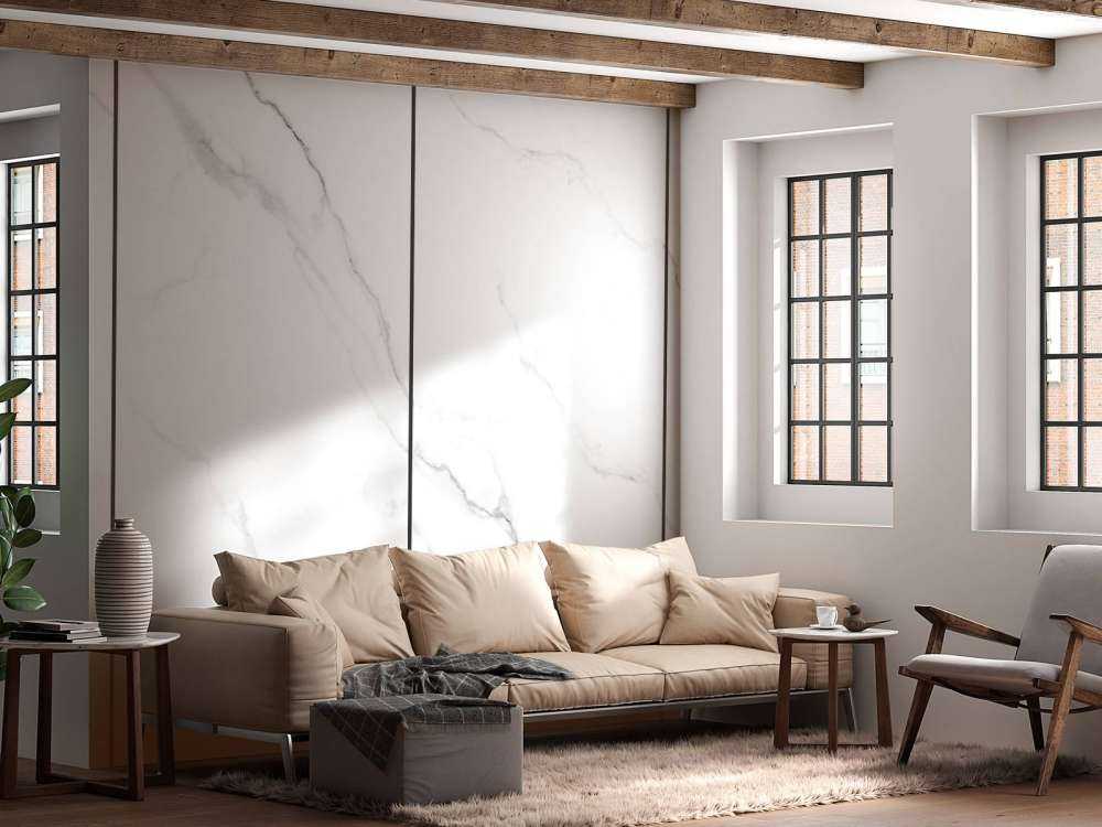 Tiles in white