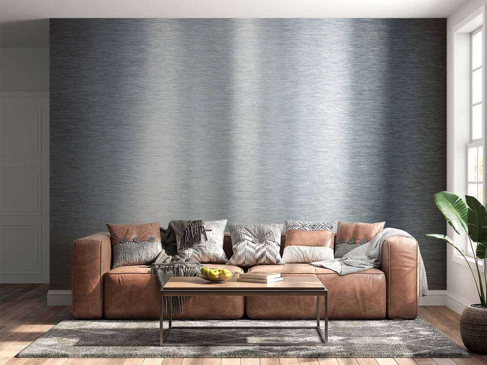 brushed aluminum wallpaper