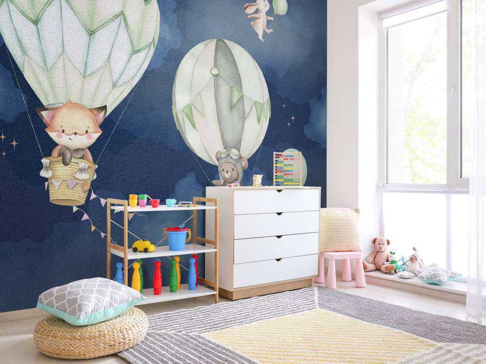 Flying animals green