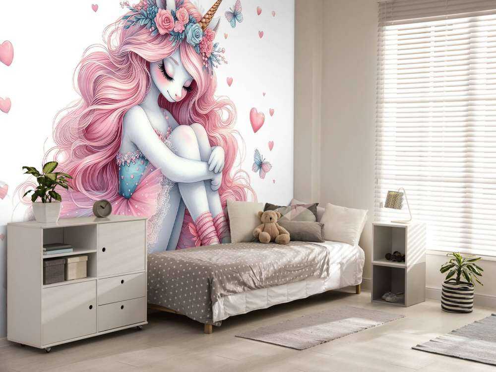 Dreamy unicorn ballerina