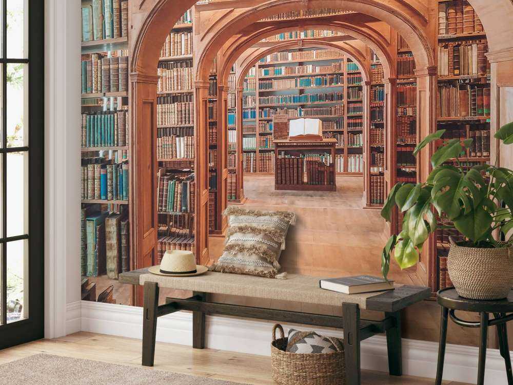 Wooden book gallery
