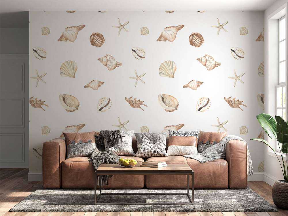 Watercolour shells