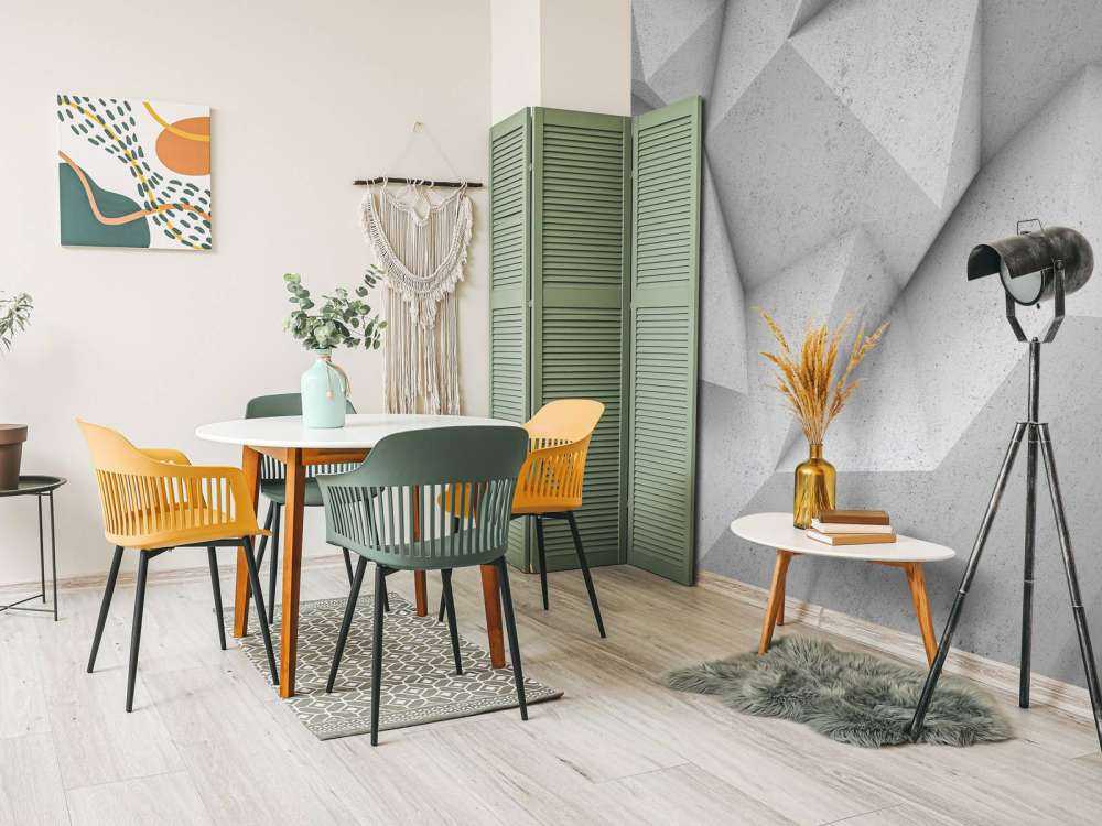 3D angular concrete