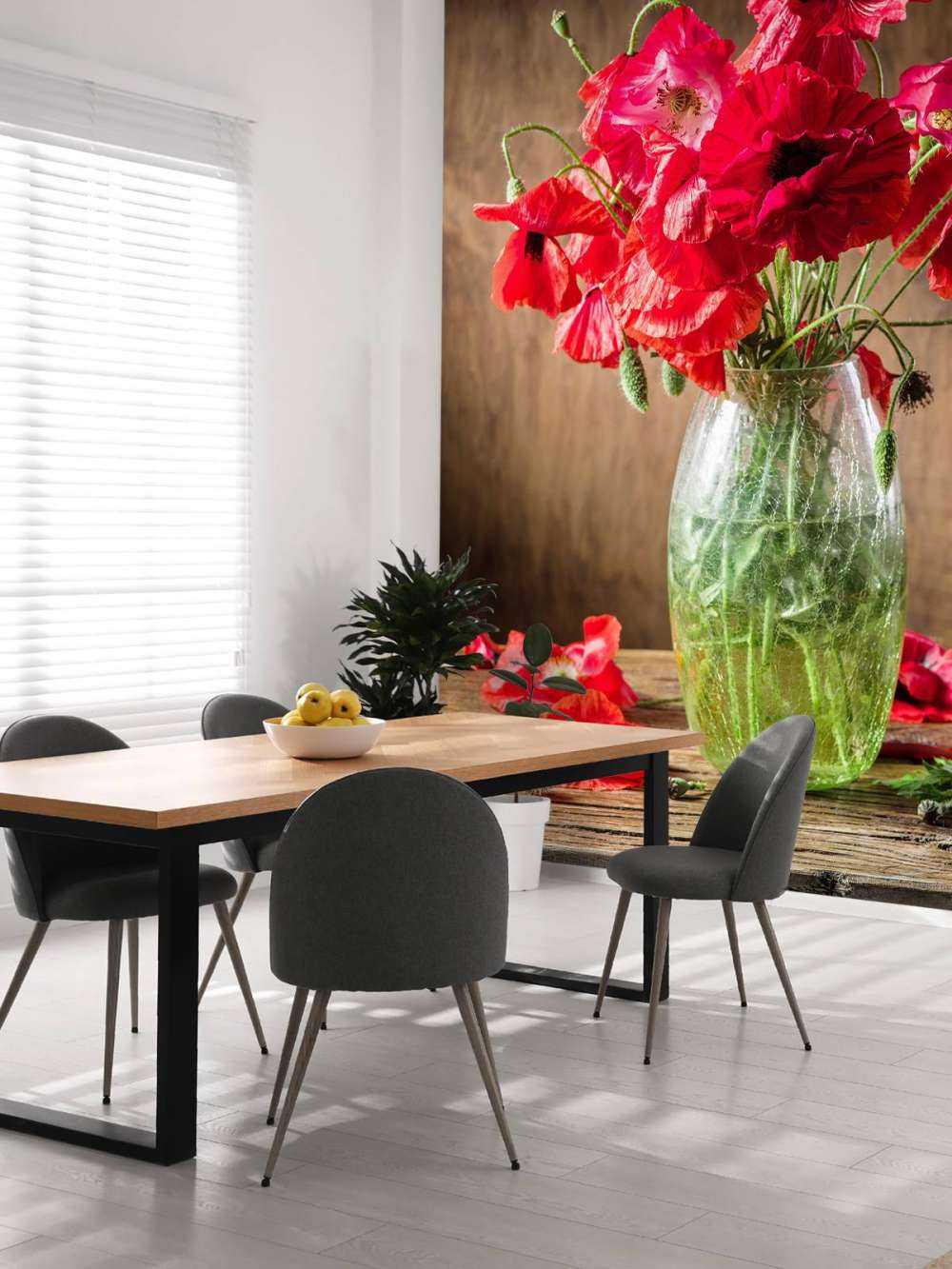 Poppies in a vase