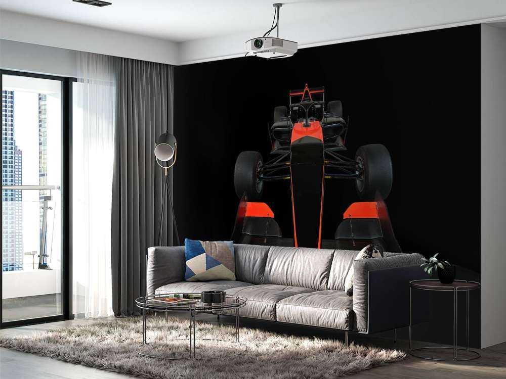 Formula 3 - Front view - dark