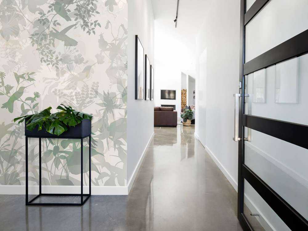 Garden Symphony in Dark Green