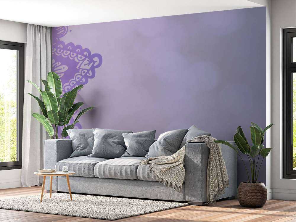 Purple mandalas