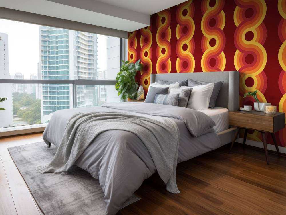 Figures in retro style