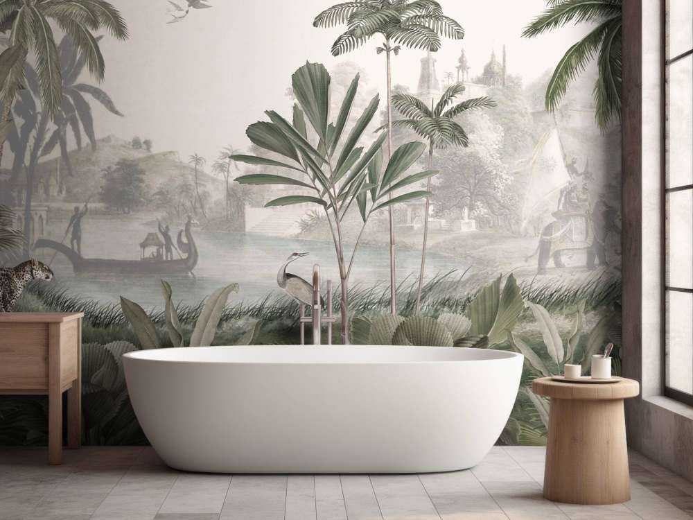 Leopard Landscape - Green