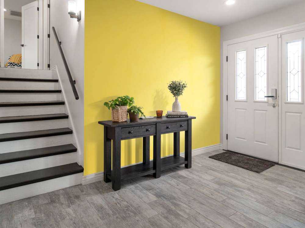 Minion yellow concrete