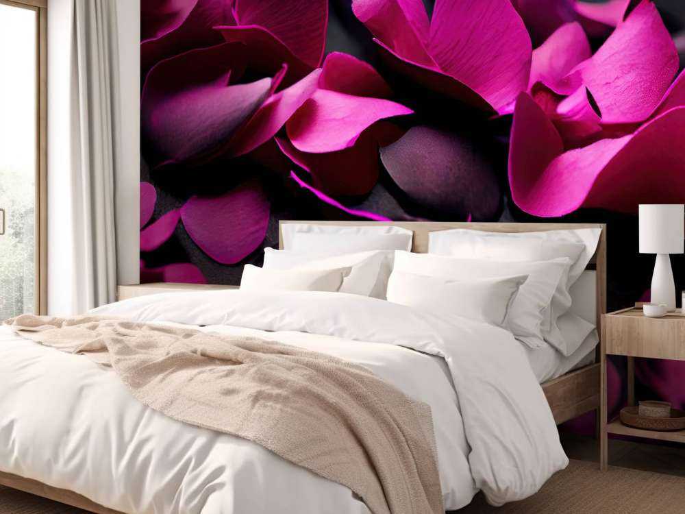 Dark pink hydrangeas