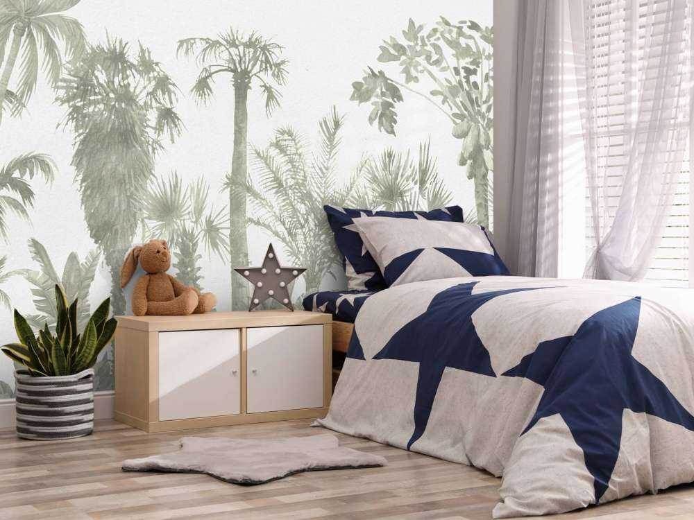 Jungle theme in green