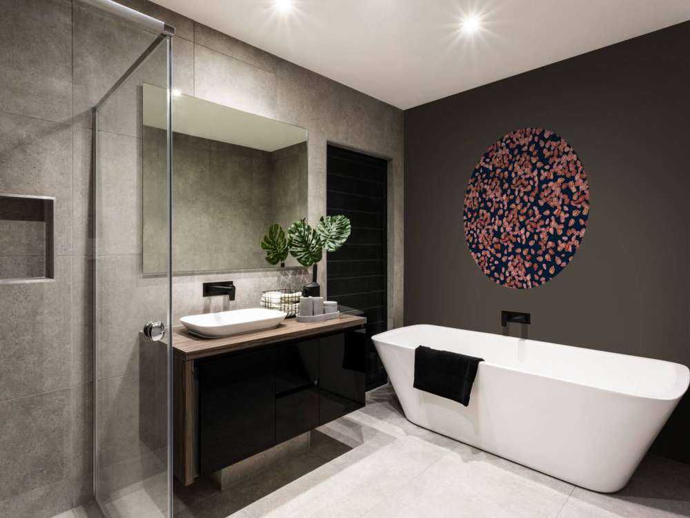 Small leaves rust on mightnight blue