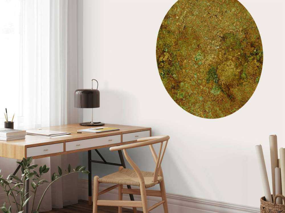 Gold coloured structure