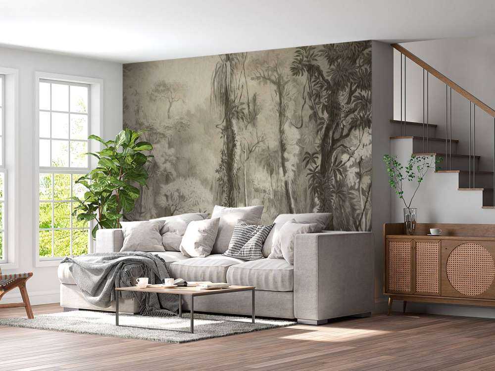 Tropical forest - brown