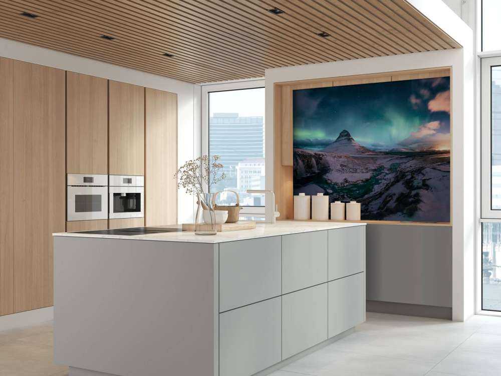 Kirkjufell with northern lights