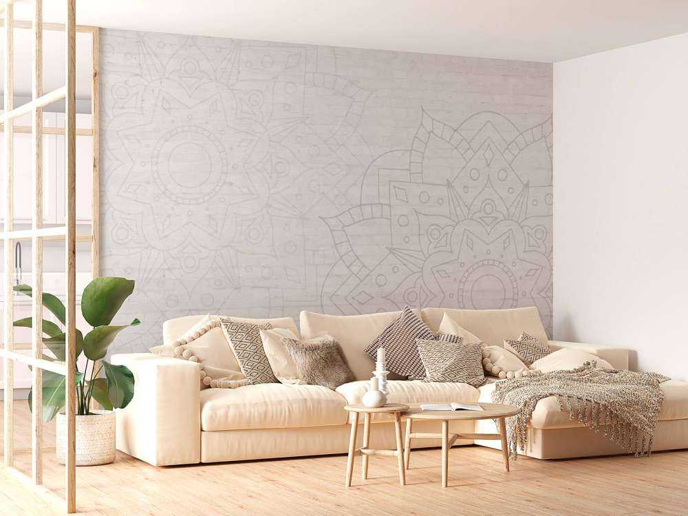 Subtle Geometric Mandala