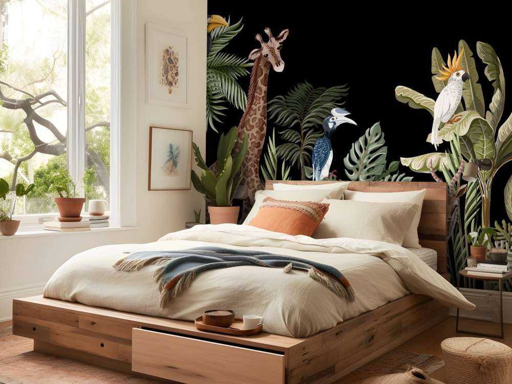 Various jungle animals