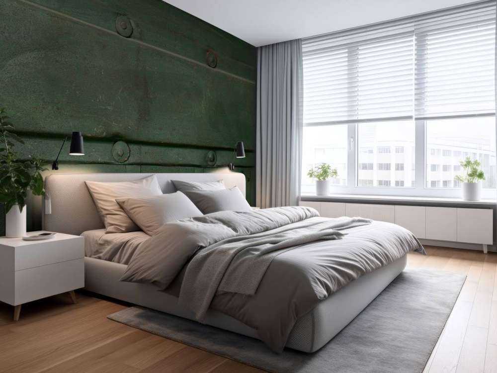 Green metal structure