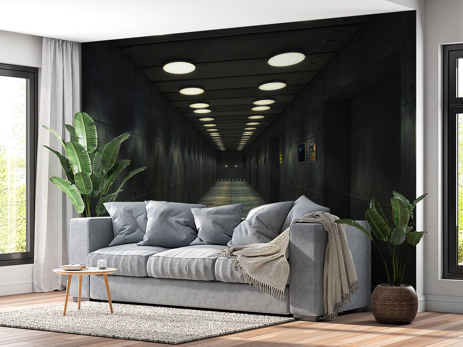 Spaceship corridor