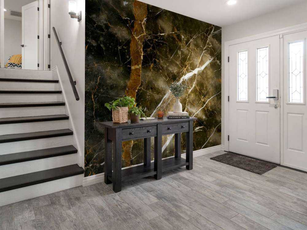 Marble with 3D structure