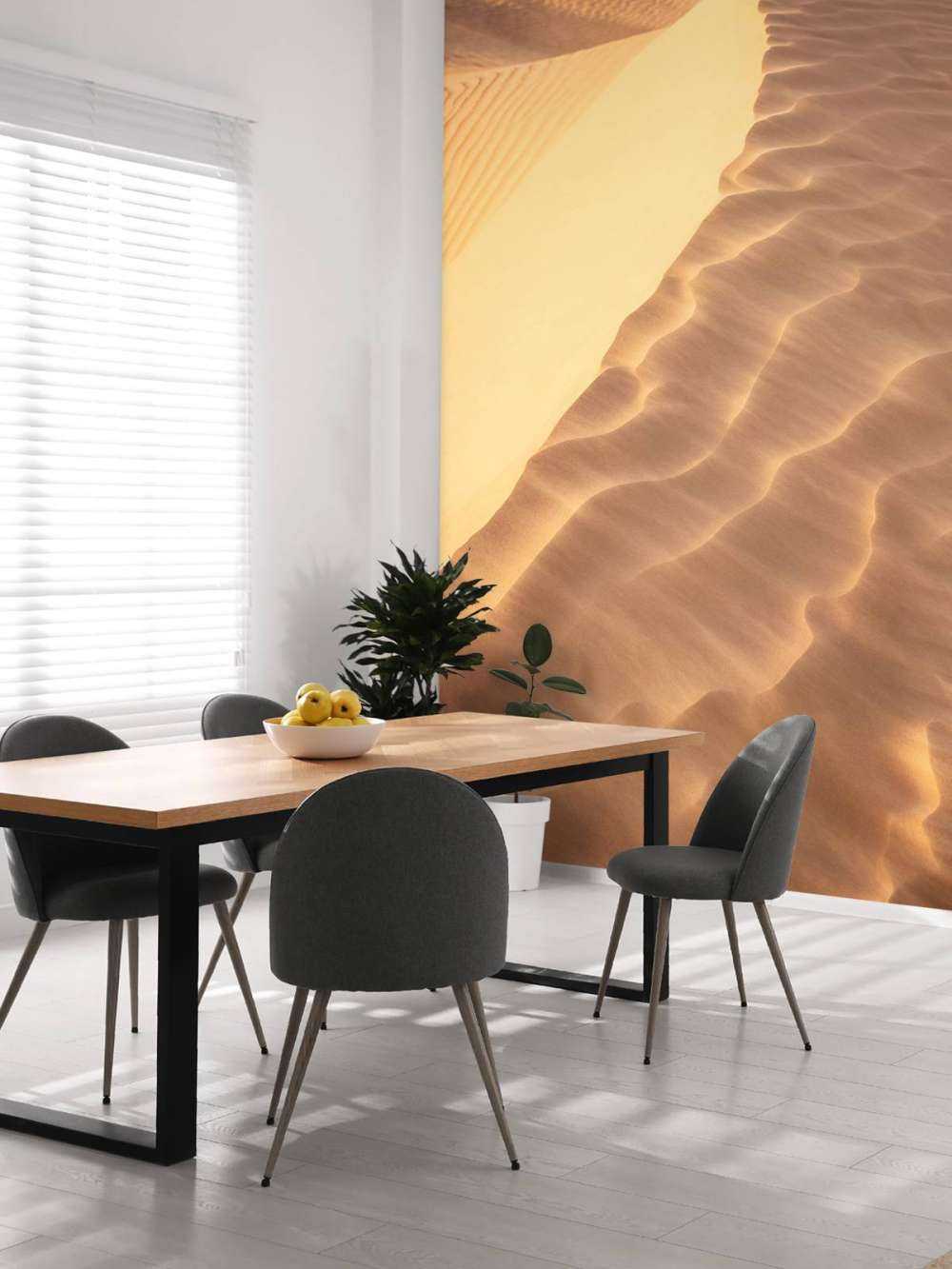 Sand dunes from above