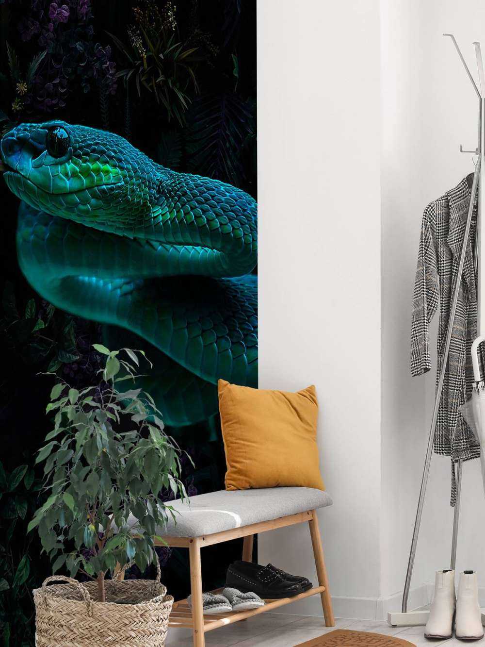 Jungle Snake Portrait