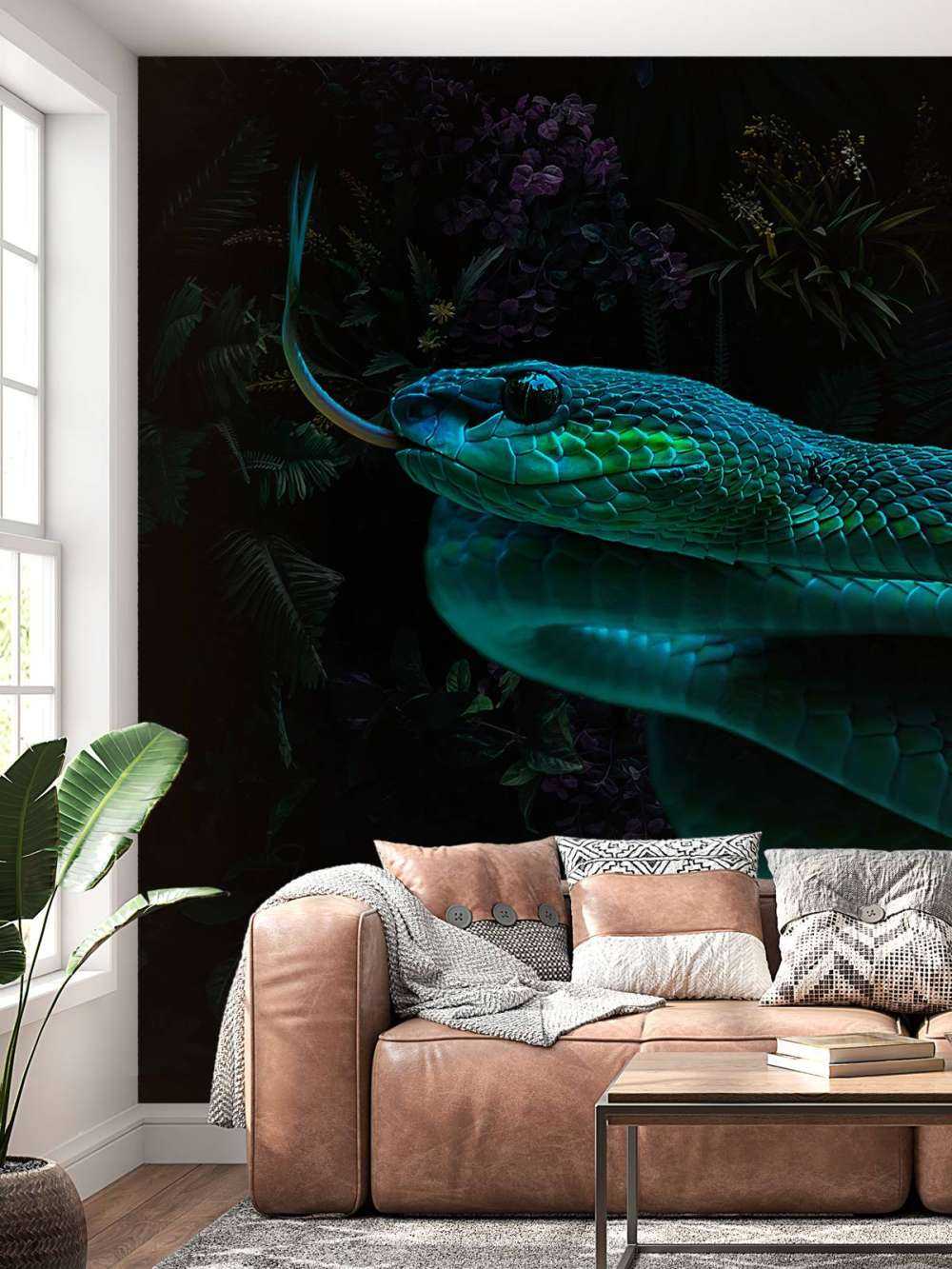 Jungle Snake Portrait