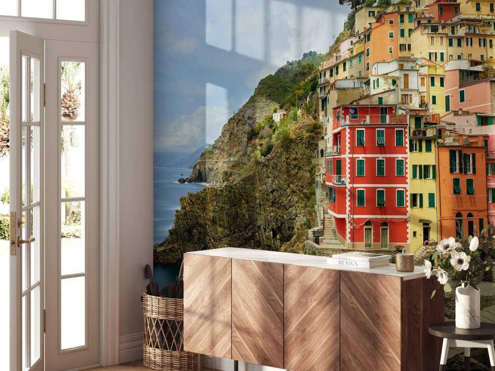 Italian cottages at the coast