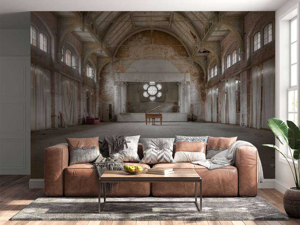 Room in old sanatorium