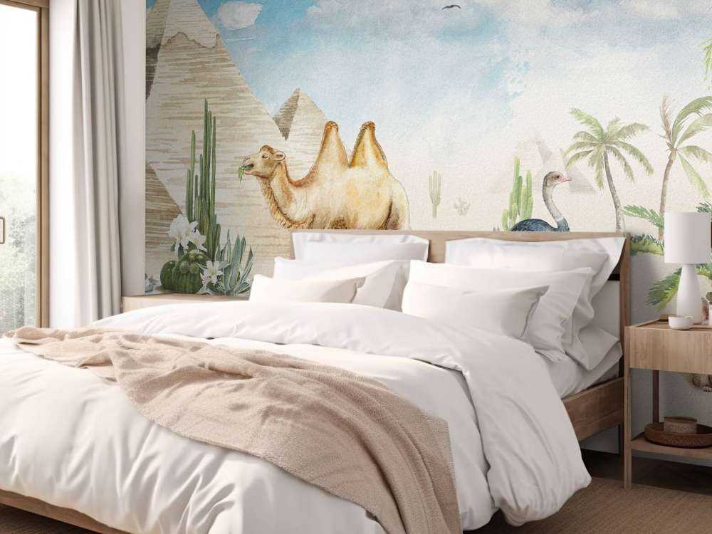 Animals at the pyramids