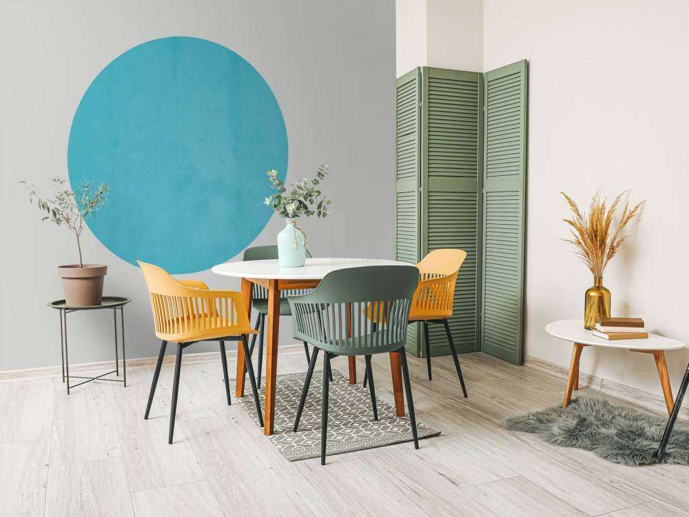 Moonstone blue concrete