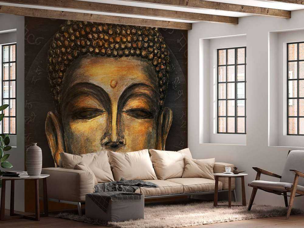 Painted Buddha
