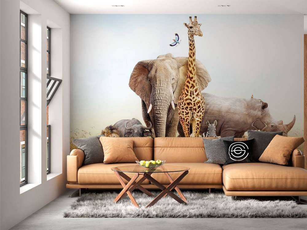 Animals in the savannah