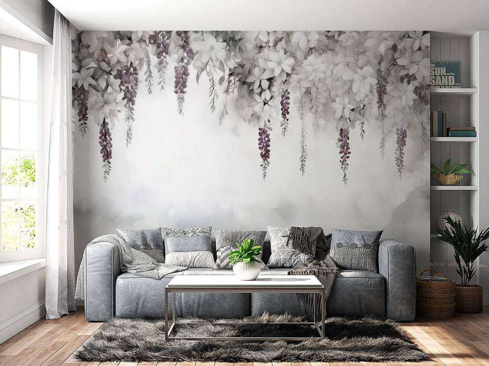 Gentle Wisteria Garden White