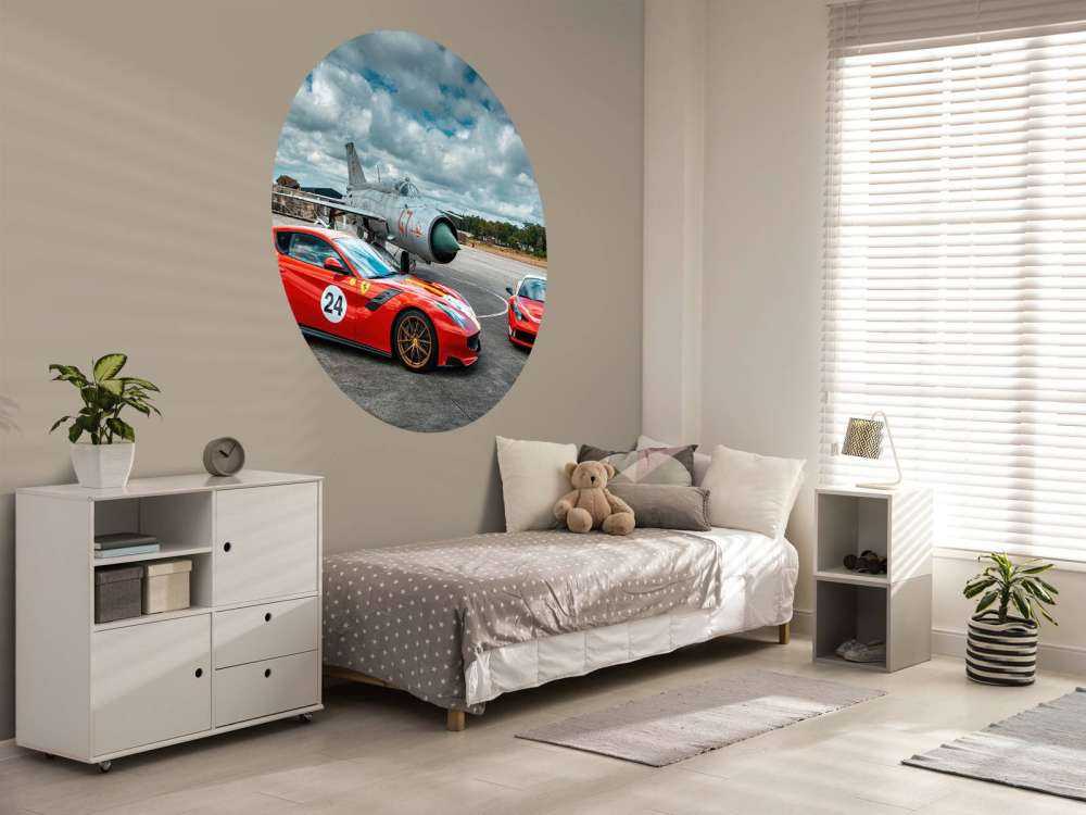 Exclusive Ferraris and Mig-21