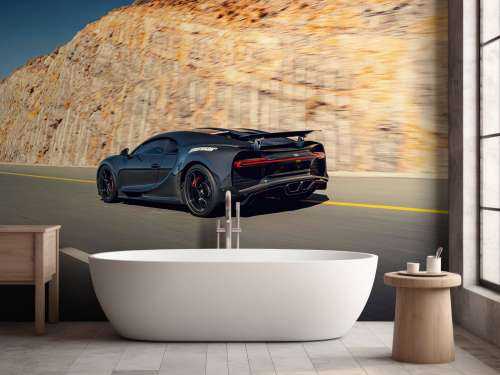 Bugatti Chiron Pur Sport in action