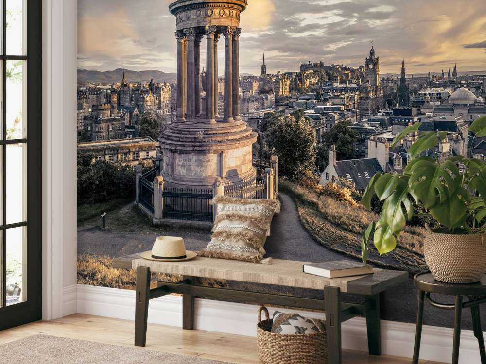 View over Edinburgh