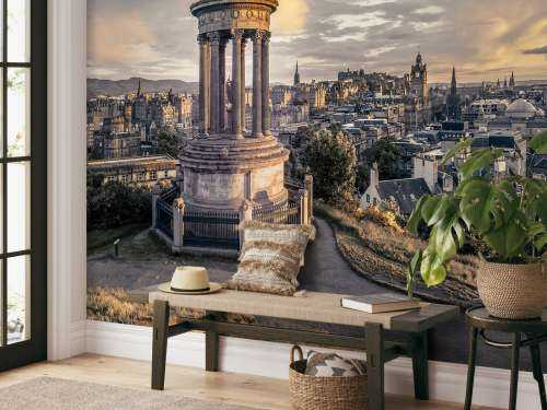 View over Edinburgh