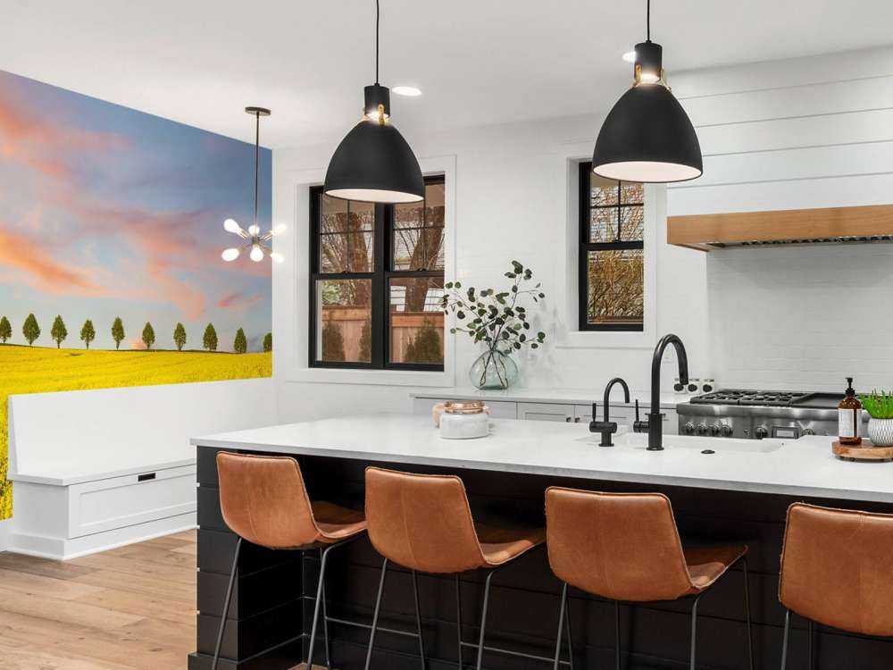 Field full of yellow flowers