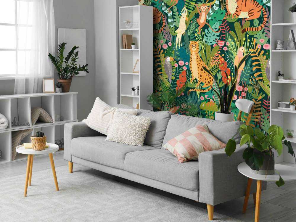 Colourful animals pattern