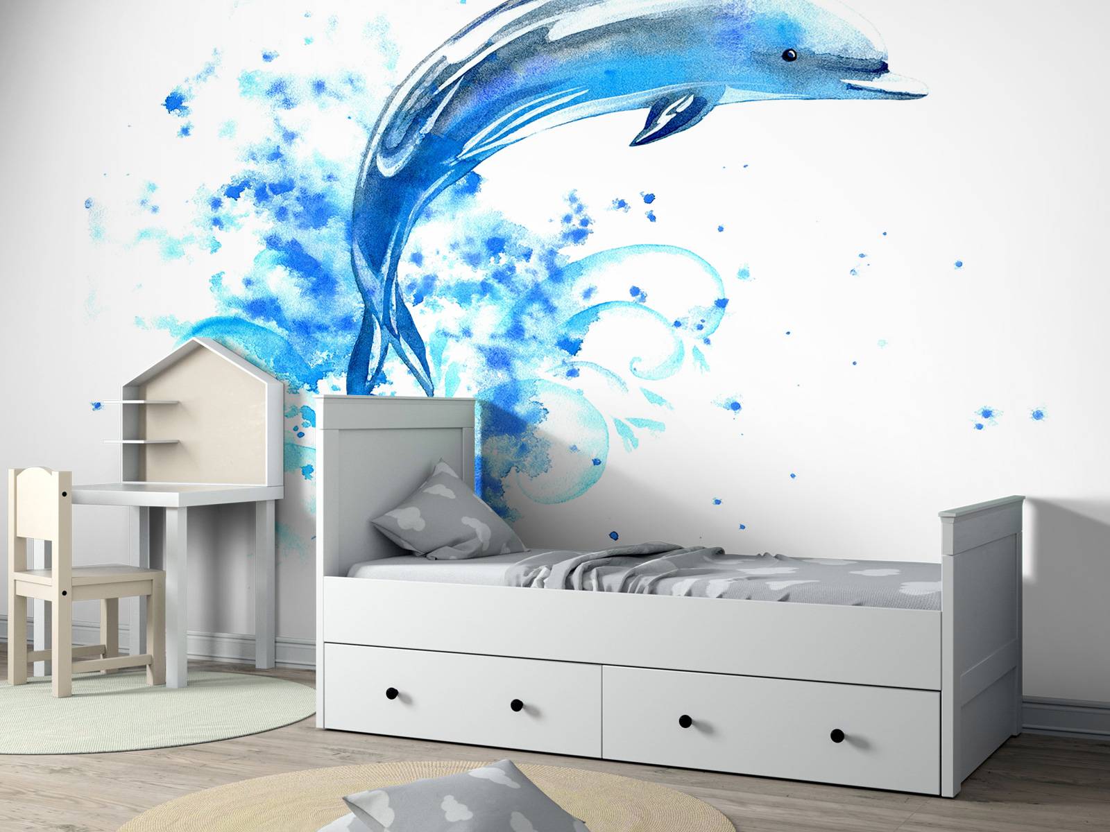 Jumping dolphin