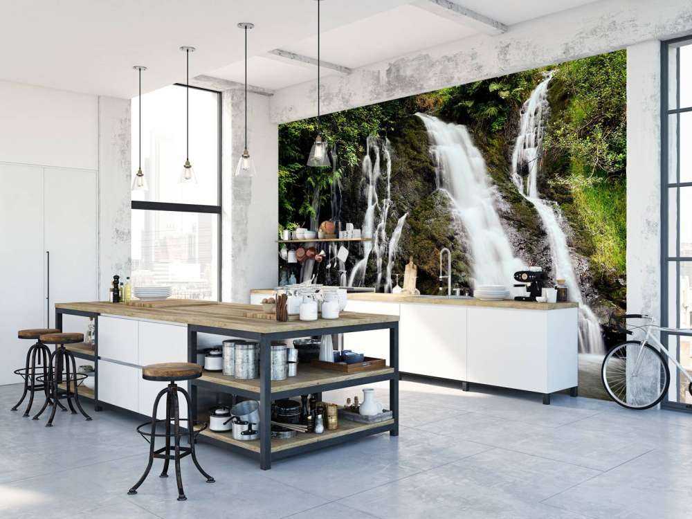 Waterfall with 4 streams