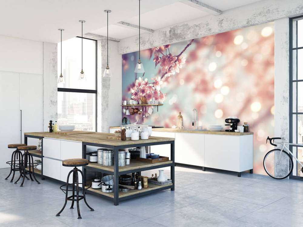 Close-up blossom branch