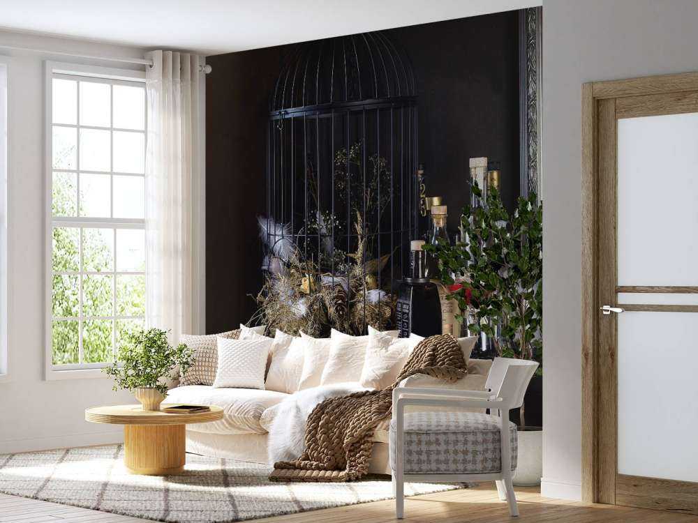 Still life with beverage bottles