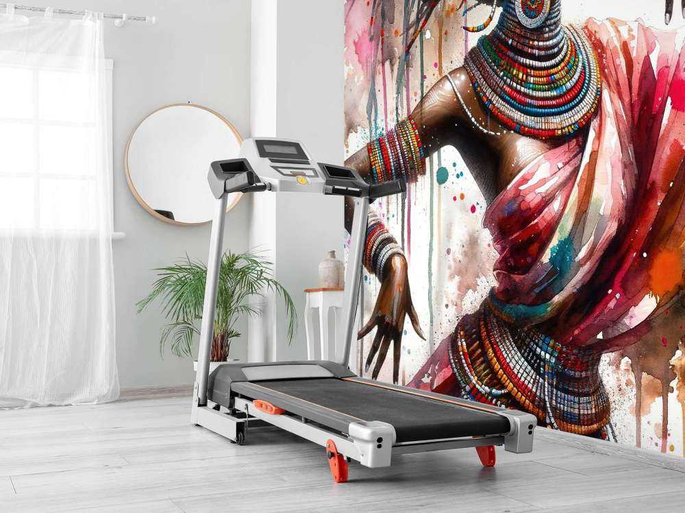 Watercolor African Dancer