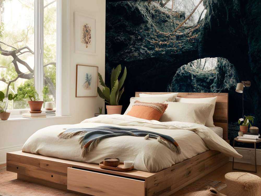 Old iron mines reclaimed by nature