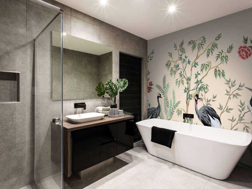 Illustration of cranes