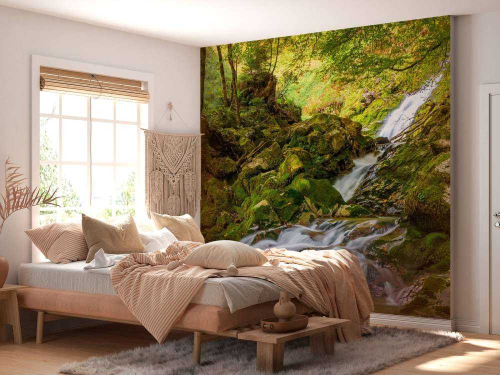 Waterfall in the middle of the forest